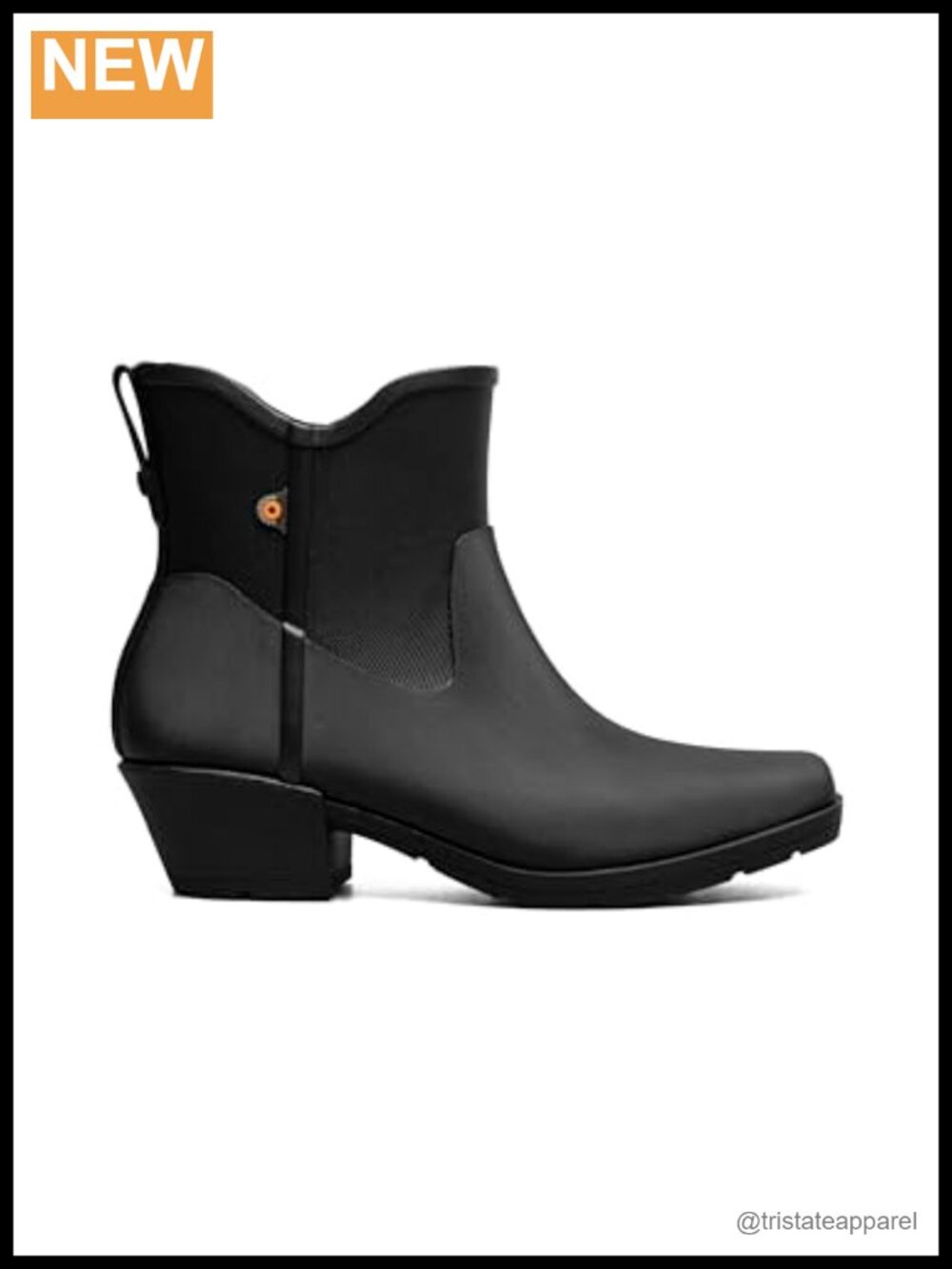 BOGS Jolene Ankle Boots Women's Waterproof Slip-On Pointed Toe Pull-On Western